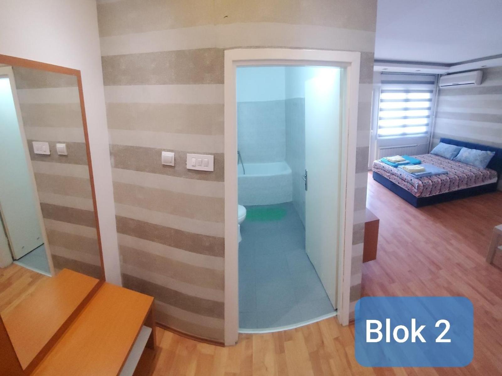 דירות בלגרד Apartman Blok מראה חיצוני תמונה